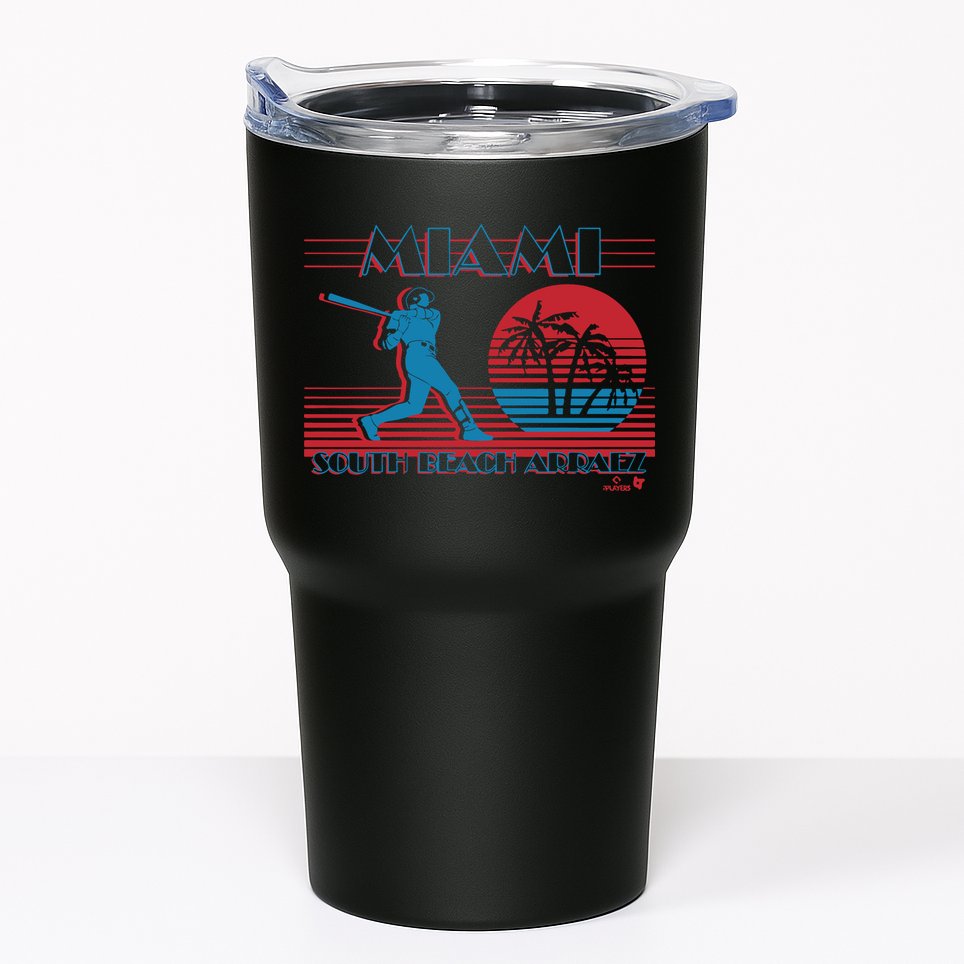 Luis Arraez Miami South Beach Arraez Tumbler