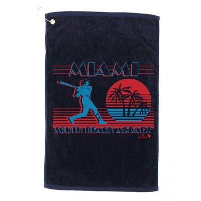 Luis Arraez Miami South Beach Arraez Golf Towel