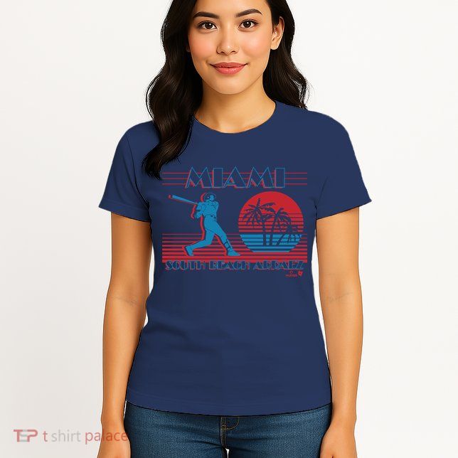 Luis Arraez Miami South Beach Arraez Womens T-Shirt