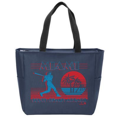 Luis Arraez Miami South Beach Arraez Zip Tote Bag