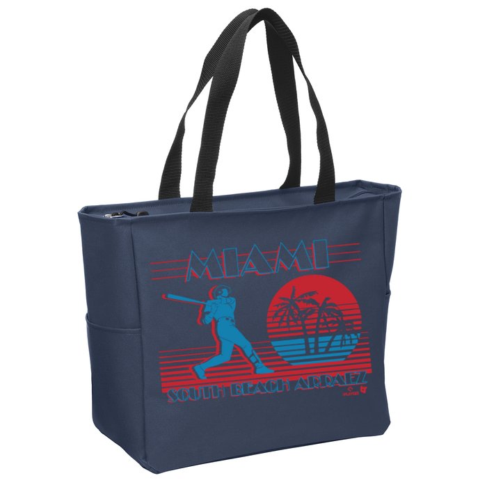 Luis Arraez Miami South Beach Arraez Zip Tote Bag