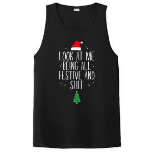 Look At Me Being All Festive and Shits Funny XmasChristmas PosiCharge Competitor Tank