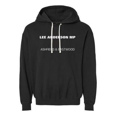 Lee Anderson Mp Ashfield & Eastwood Garment-Dyed Fleece Hoodie