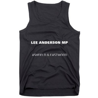 Lee Anderson Mp Ashfield & Eastwood Tank Top