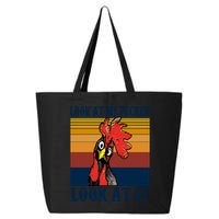 Look At My Pecker Look At It Apparel Funny Chicken Design 25L Jumbo Tote