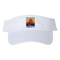 Look At My Pecker Look At It Apparel Funny Chicken Design Visor