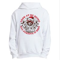 Look At Me Being All Festive Christmas Feral Girl Urban Pullover Hoodie