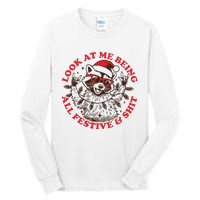 Look At Me Being All Festive Christmas Feral Girl Tall Long Sleeve T-Shirt