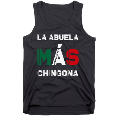 La Abuela MáS Chingona Grandmother Tank Top