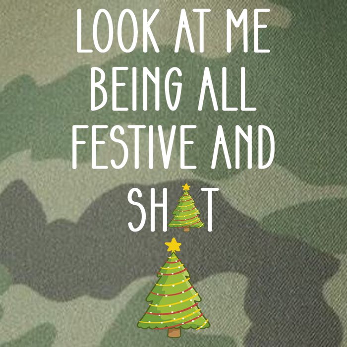 Look At Me Being All Festive And Shit Funny Legacy Tie Dye Trucker Hat