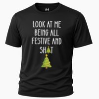 Look At Me Being All Festive And Shit Funny Performance Shirt