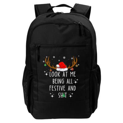Look At Me Being All Festive And Funny Christmas Tree Backpack