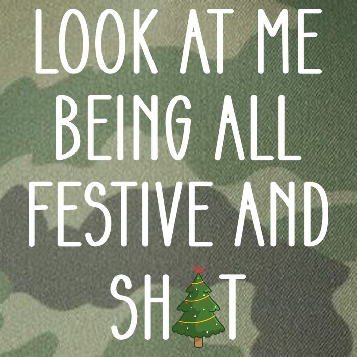 Look At Me Being All Festive And Shit Legacy Tie Dye Trucker Hat