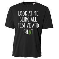 Look At Me Being All Festive And Shit Cooling Performance Crew T-Shirt