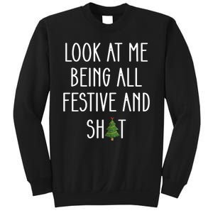 Look At Me Being All Festive And Shit Sweatshirt