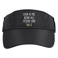 Look At Me Being All Festive And Shit Adult Drive Performance Visor