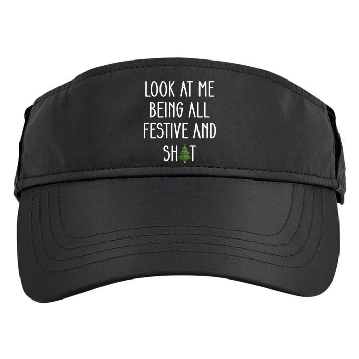 Look At Me Being All Festive And Shit Adult Drive Performance Visor