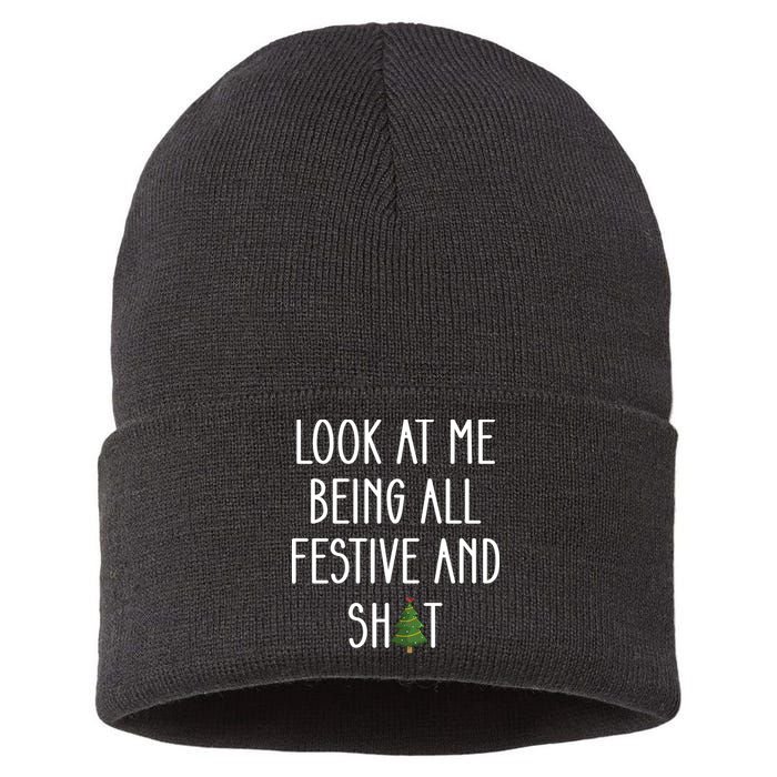 Look At Me Being All Festive And Shit Sustainable Knit Beanie