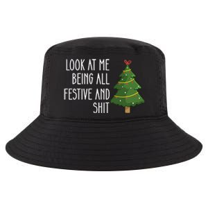 Look At Me Being All Festive And Shit Cool Comfort Performance Bucket Hat