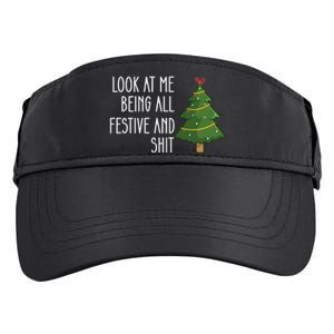 Look At Me Being All Festive And Shit Adult Drive Performance Visor