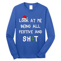 Look At Me Being All Festive Christmas Matching Family  Long Sleeve Shirt