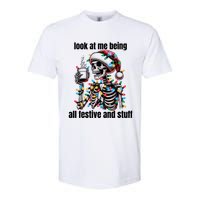 Look At Me Being All Festive And Stuff Humorous Xmas Funny Softstyle CVC T-Shirt