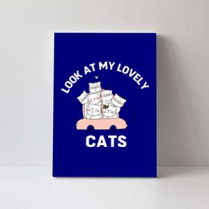 Look At My Lovely Cats ,Funny Siamese Cat Canvas