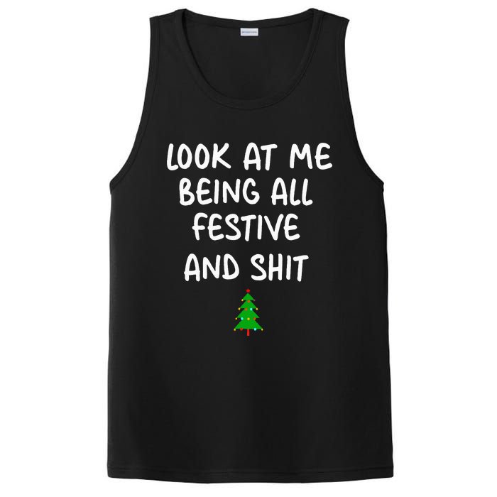 Look At Me Being All Festive Christmas PosiCharge Competitor Tank