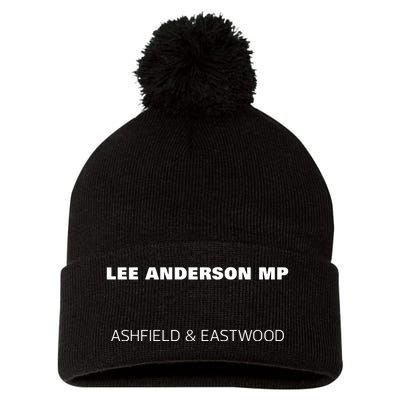 Lee Anderson Mp Ashfield And Eastwood Pom Pom 12in Knit Beanie