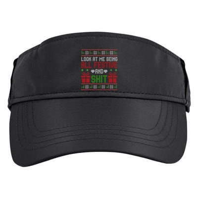  Look At Me Being All Festive And Shit Xmas Adult Drive Performance Visor