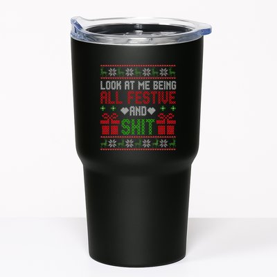  Look At Me Being All Festive And Shit Xmas Tumbler