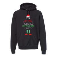 Look At Me Being All Festive And Shit Funny Premium Hoodie