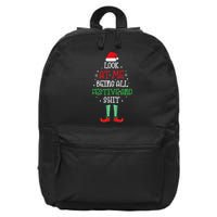 Look At Me Being All Festive And Shit Funny 16 in Basic Backpack