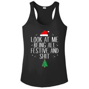 Look At Me. Being All Festive And Shit Ladies PosiCharge Competitor Racerback Tank