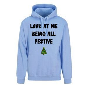 Look At Me Being All Festive Unisex Surf Hoodie