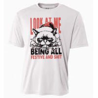 Look At Me Being All Festive And Shit Cooling Performance Crew T-Shirt