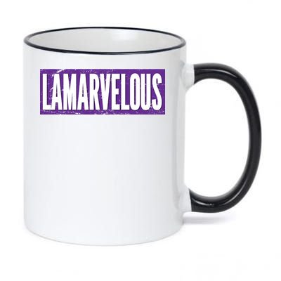 Lamarvalous Baltimore Football 11oz Black Color Changing Mug