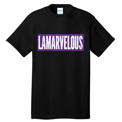 Lamarvalous Baltimore Football Tall T-Shirt