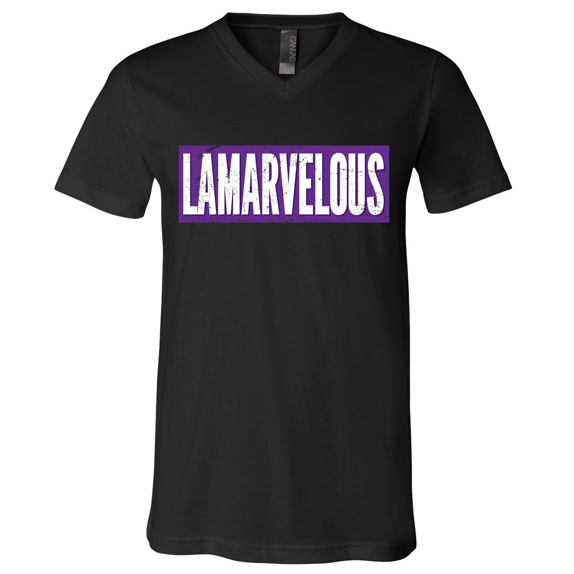 Lamarvalous Baltimore Football V-Neck T-Shirt