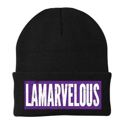 Lamarvalous Baltimore Football Beanie