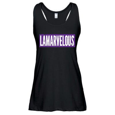 Lamarvalous Baltimore Football Ladies Essential Flowy Tank