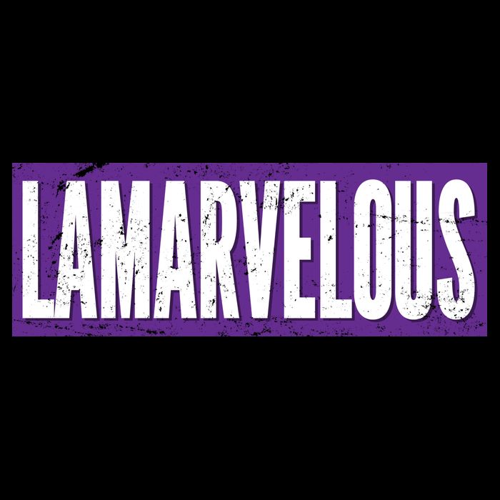 Lamarvalous Baltimore Football 16 in Basic Backpack