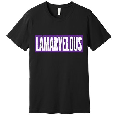 Lamarvalous Baltimore Football Premium T-Shirt