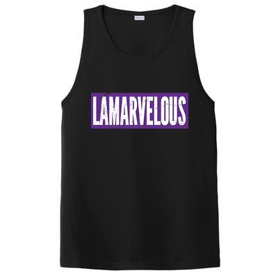 Lamarvalous Baltimore Football PosiCharge Competitor Tank