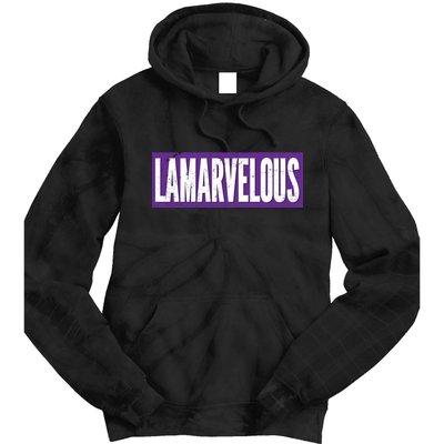 Lamarvalous Baltimore Football Tie Dye Hoodie