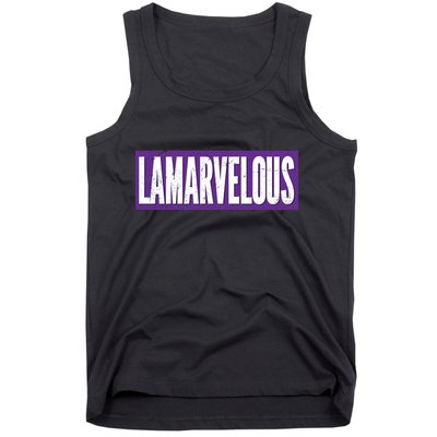 Lamarvalous Baltimore Football Tank Top