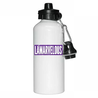 Lamarvalous Baltimore Football Aluminum Water Bottle