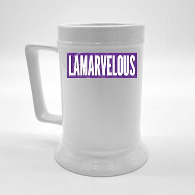 Lamarvalous Baltimore Football Beer Stein