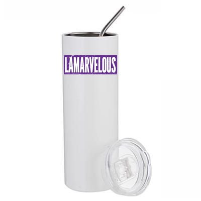 Lamarvalous Baltimore Football Stainless Steel Tumbler