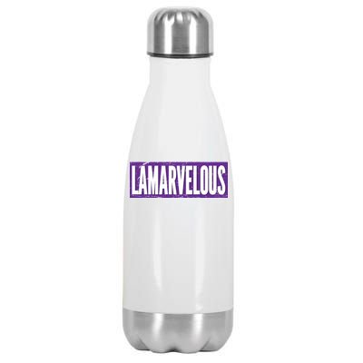 Lamarvalous Baltimore Football Stainless Steel Insulated Water Bottle